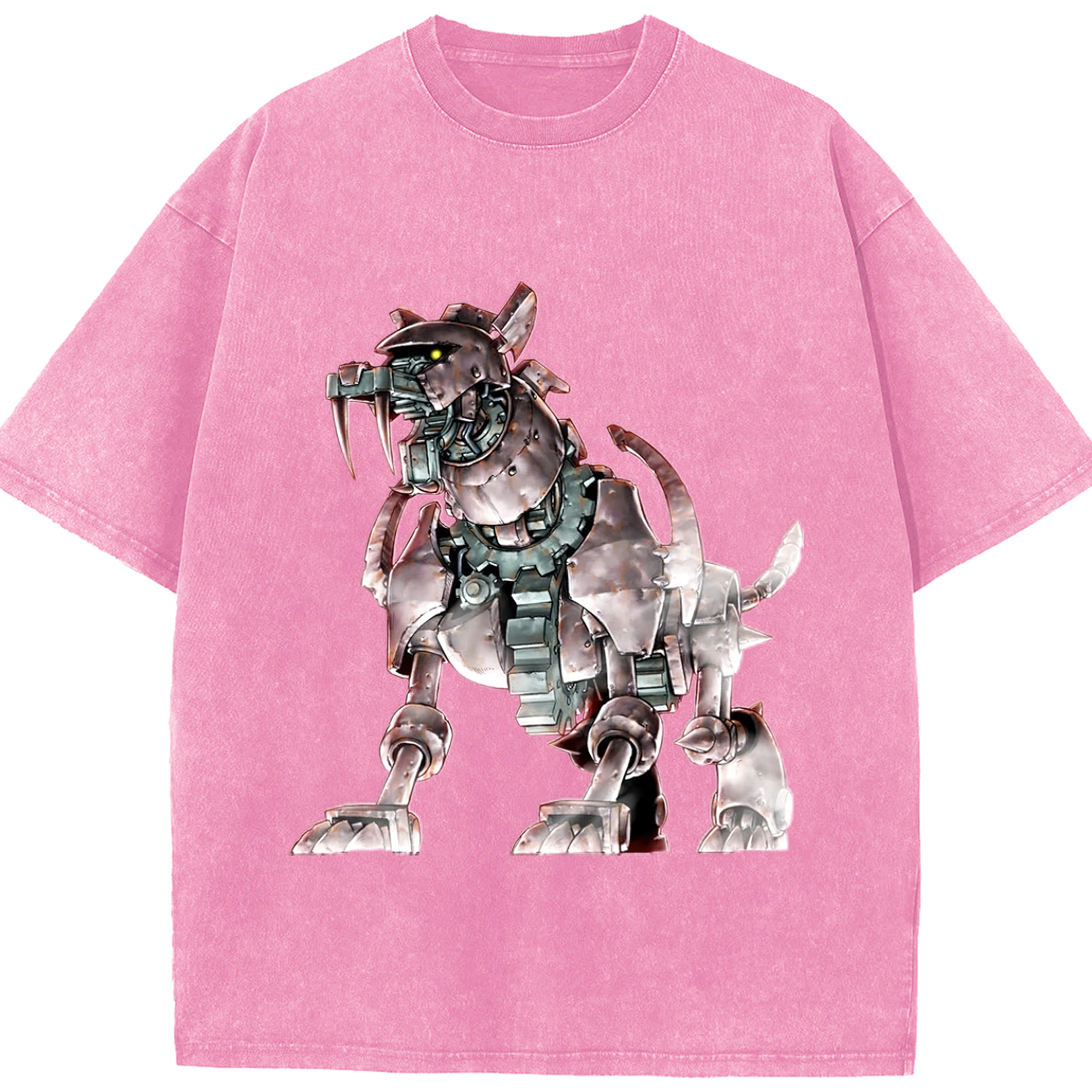 （画像用） 遊☆戯☆王 Yu-Gi-Oh! 綿100% ヴィンテージ風 半袖Tシャツ（フロントプリント）